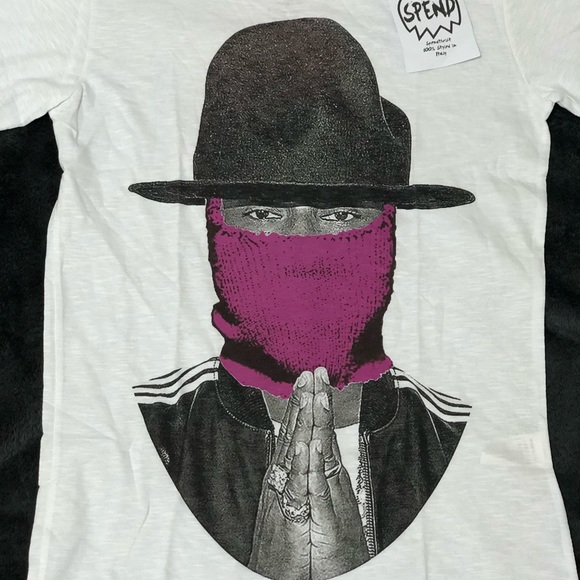 Cotton shirt w/ artwork - Picture 3 of 3